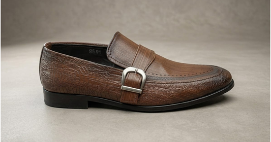 Premium Brown Tassel Loafers for Men – Handcrafted Formal Dress Shoes